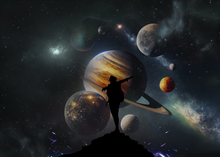 Exploring the universe to connect with ancient wisdom and synchronicity.